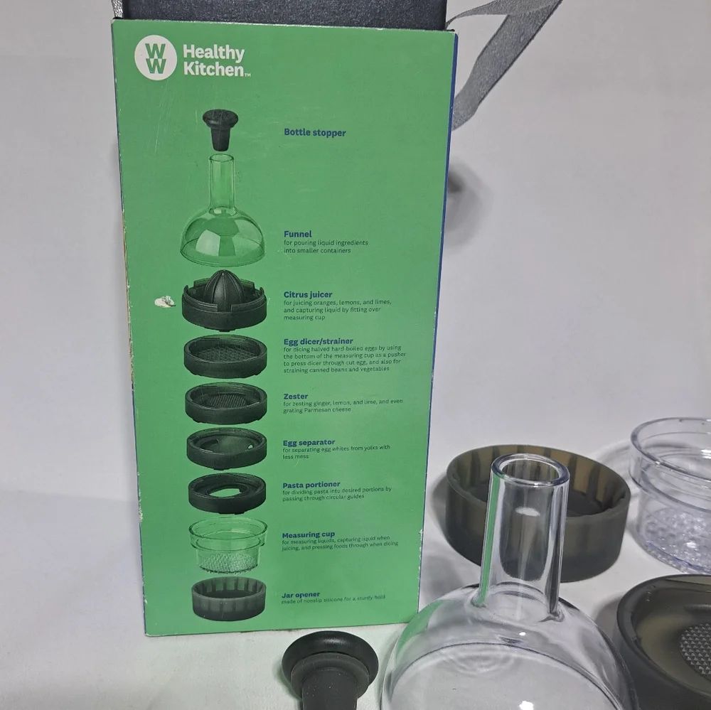WEIGHT WATCHERS WW COMPLETE PREP SET 9-in-1 Kitchen Prep‎ Set